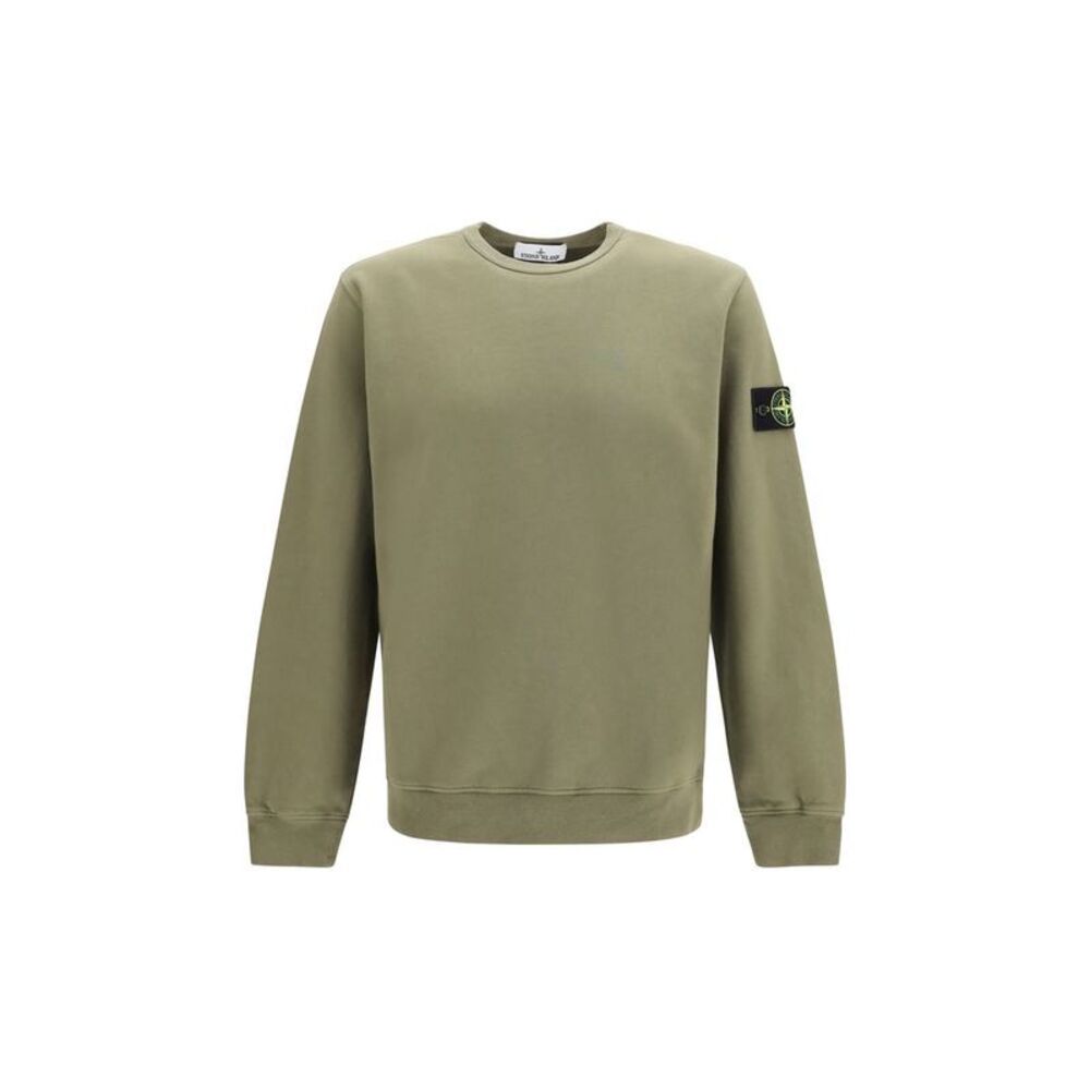 Stone Island Bicolor Cotton Men's Sweatshirt